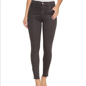 J Brand Alana High Rise Crop Skinny Jeans